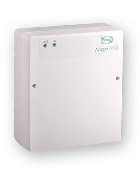 Астра-712/1, приемно-контрольный прибор, 1 шлейф