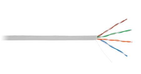 Кабель NETLAN EC-UU004-5E-PVC-GY-1 внутренний Кабель NETLAN EC-UU004-5E-PVC-GY-1 внутренний