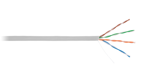 Кабель NETLAN EC-UU004-5E-PVC-GY-1 внутренний Кабель NETLAN EC-UU004-5E-PVC-GY-1 внутренний