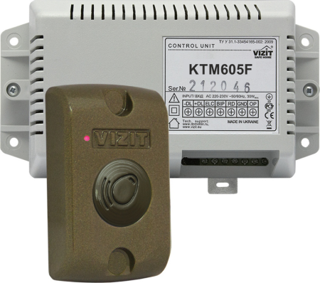 VIZIT-КТМ605F, контроллер ключей RF VIZIT-КТМ605F, контроллер ключей RF