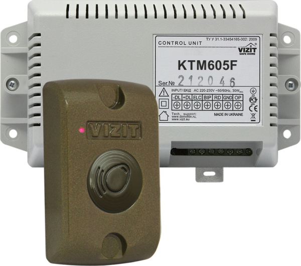 VIZIT-КТМ605F, контроллер ключей RF VIZIT-КТМ605F, контроллер ключей RF