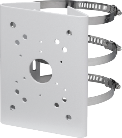 BR-103 Кронштейн BOLID для крепления видеокамер на столб; 130,4х170х45 мм; до 10кг