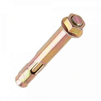 Анкерный болт с гайкой оцинкованный М10/12х100 (10 шт/уп) Промрукав, PR08.2350