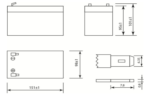 Аккумулятор DELTA DT 1212