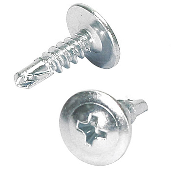 Саморез 4,2х16 прессшайба, оцинкованные, сверло