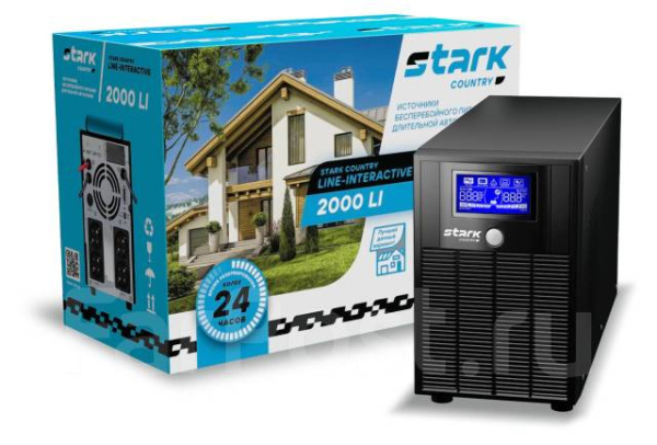 ИБП Stark Country 2000 Li (max зарядный ток 20А)