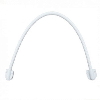 Гибкий переход в ПВХ белый (L=300 мм, D=6 мм) Гибкий переход в ПВХ белый (L=300 мм, D=6 мм)