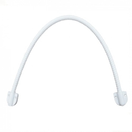 Гибкий переход в ПВХ белый (L=300 мм, D=6 мм)