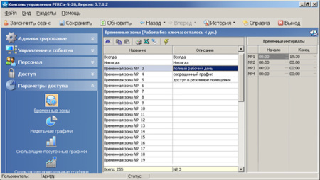 PERCo-SM04, модуль ПО "Управление доступом" PERCo-SM04, модуль ПО "Управление доступом"