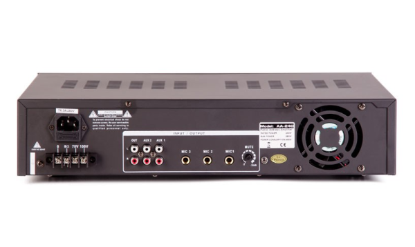 AA-240, усилитель 240 Вт, 3 микр./2 лин. входа ( ROXTON)