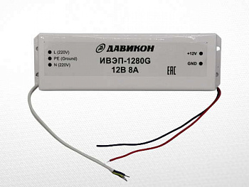 ИВЭП-1280G, блок питания, 12В/8А