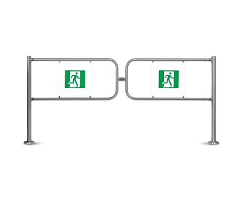 PERCo-BH02 1-18, комплект створок поворотных  PERCo-BH02 1-18, комплект створок поворотных