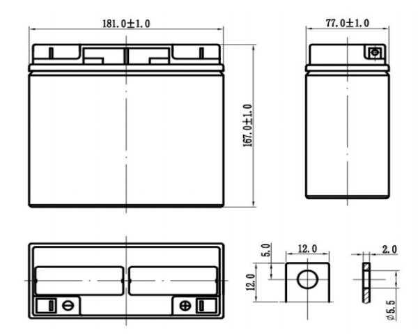 Аккумулятор DELTA DTM 1217