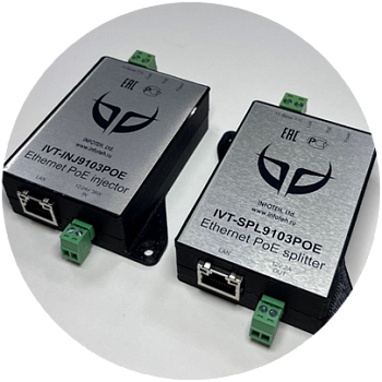 IVT-Long IP Power, удлинитель Ethernet и питания