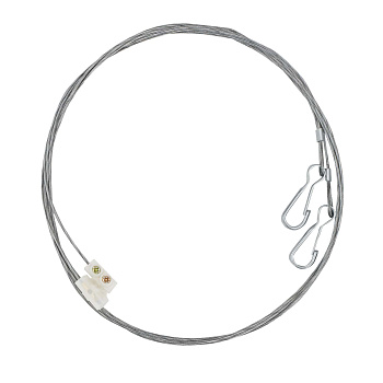 ККТ-2, комплект крепления световых табло к потолку (трос 1м)