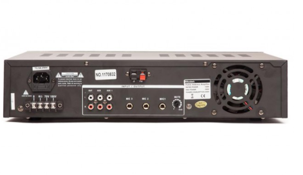 MA-60, USB-проигрыватель-тюнер-усилитель 60 Вт, 3 микр./2 лин. входа, ИК-пульт ДУ ( ROXTON)