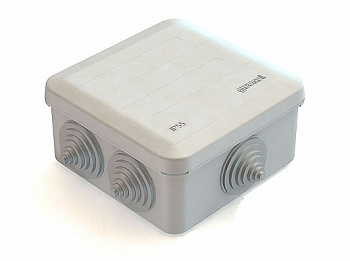 GE41255, коробка (100х100х50 мм) для наружней установки