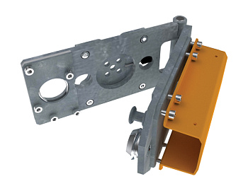 803XA-0320, Система защиты стрелы 90х60 от удара автомобиля для шлагбаума GT4