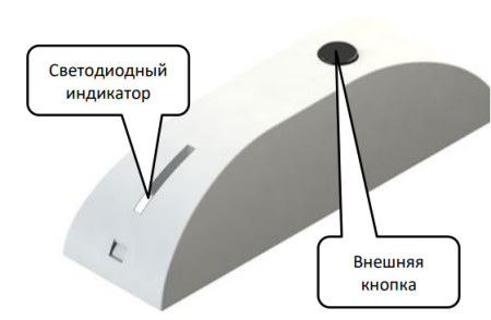 Вектор ВС-РК, кнопка управления