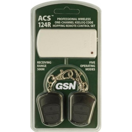 ACS-124R, тревожная радиокнопка 500м/1 канал