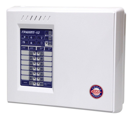 Гранит-12А GSM, прибор приемно-контрольный Гранит-12А GSM, прибор приемно-контрольный