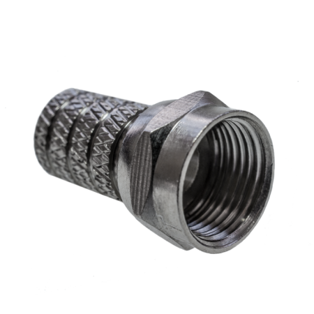 Разъем F-типа под кабель RG-6 Net.on накручивающийся (10-0211)