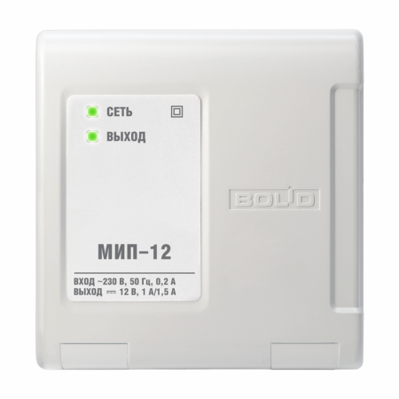МИП-12 исп.02 (МИП-12-1/П3) Модуль источника питания,  12В, 1,5А 