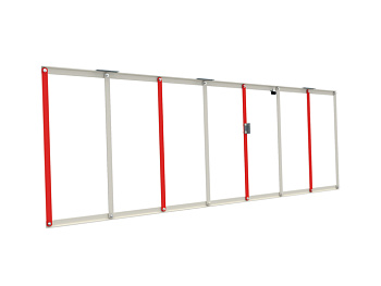 803XA-0340, Шторка под стрелу шлагбаума (модуль 1721 мм)