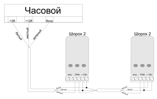 Шорох-2, вибрационный датчик
