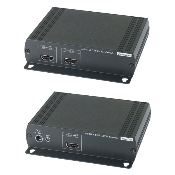 HKM01E, удлинитель HDMI KVM