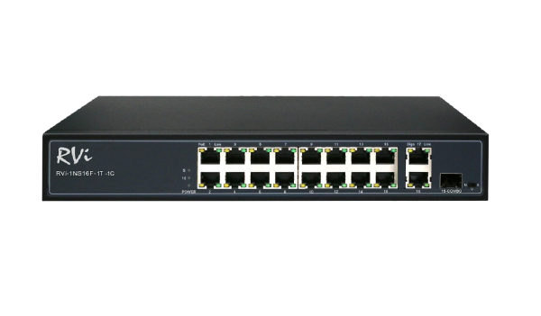 RVi-1NS16F-1T-1C, коммутатор сетевой