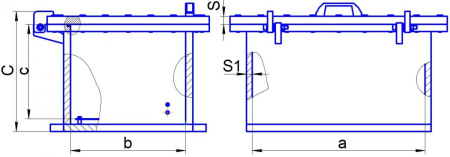 Спектрон-КВ-Exd-H 635x465x355, коробка взрывозащищенная