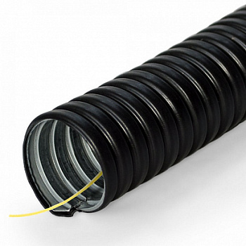 Металлорукав в ПВХ изоляции Р3-ЦП-НГ-20 с/з (50м/уп) Промрукав, PR04.0117