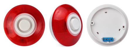 Марс 12-КП (красный), оповещатель светозвуковой