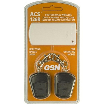 ACS-126R, тревожная радиокнопка 500м/2 канала