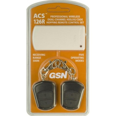ACS-126R, тревожная радиокнопка 500м/2 канала