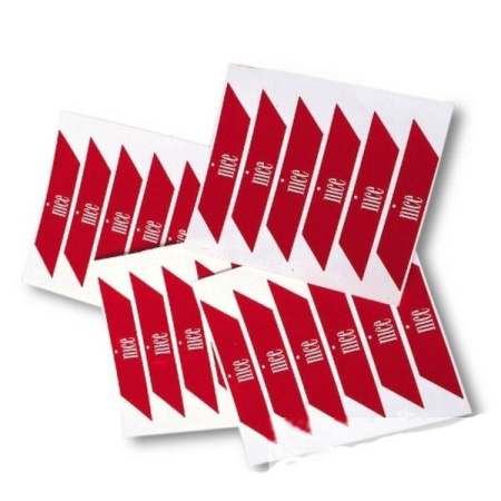 NK1, светоотражающие наклейки, 12 шт