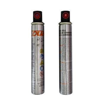 Газовый баллон с зеленым клапаном (длина 165 мм) Toua, toua-fcg