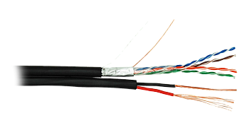 Кабель NETLAN EC-UF004-5E-PC150-PE-BK внешний