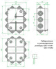 GE41242, коробка (150х110х70 мм) для наружней установки