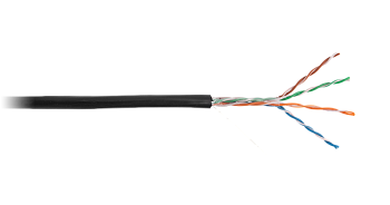 Кабель NETLAN CCA-UU004-5E-PE-BK внешний