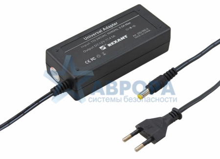 Источник питания 110-220V AC/12V DC, 4,5А, 50W с DC разъемом подключения 5.5*2.1, без влагозащиты (IP23)(200-050-3)