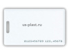 Карта RFID, Mifare 1K толстая 54х86х1.8 мм FM1108 Clamshell с номером (U.S.Plast) Карта RFID, Mifare 1K толстая 54х86х1.8 мм FM1108 Clamshell с номером (U.S.Plast)