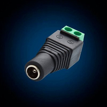 Разъем питания гнездо 2.1х5.5 с клеммной колодкой Adapter-HM, 2 пина