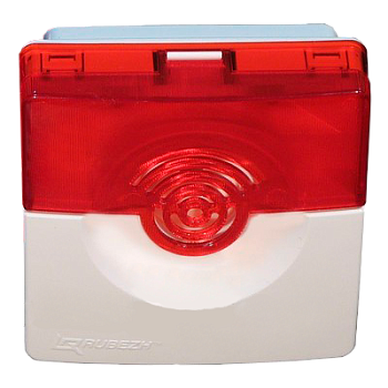 ОПОП 2-35 12В (бело-красный), звуковой оповещатель