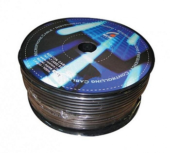 MC101, кабель инструментальный (экранированный несимметричный), диаметр 3 мм, медный экран (бухта 100 м)