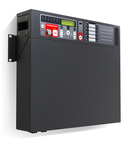 Sonar SPM-B10050-AW - Прибор управления оповещением пожарный Sonar SPM-B10050-AW - Прибор управления оповещением пожарный