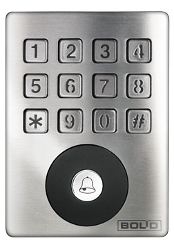 Proxy-KeyAH, считыватель клавиатурный и проксимити карт EM-Marin. Вандалозащищенный.