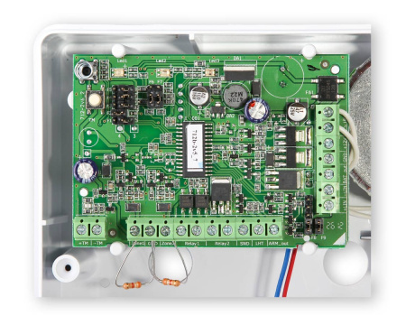 Астра-712/2, приемно-контрольный прибор, 2 шлейфа
