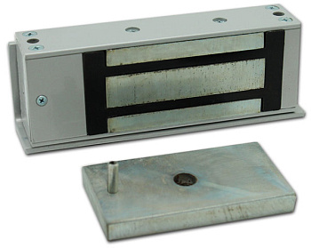 Замок М2-300 электромагнитный черный с отсеком